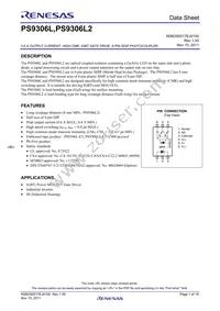 PS9306L2-AX Datasheet Cover