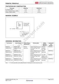 PS9307AL2-E3-AX Datasheet Page 3