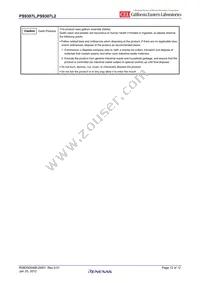 PS9307L-V-E3-AX Datasheet Page 12