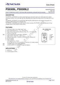 PS9309L2-V-E3-AX Datasheet Cover