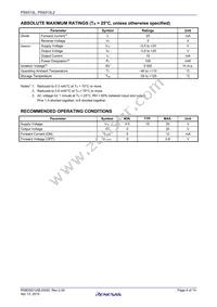 PS9313L-AX Datasheet Page 4