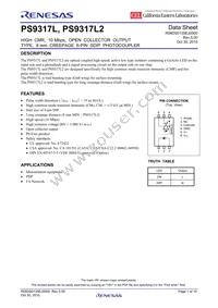 PS9317L2-E3-AX Datasheet Cover