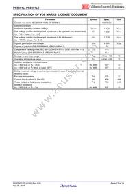 PS9351L2-V-E3-AX Datasheet Page 13