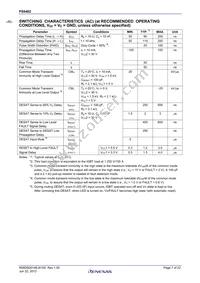 PS9402-V-AX Datasheet Page 7