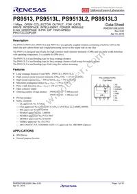 PS9513L1-AX Datasheet Cover