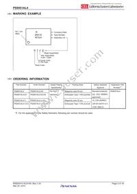 PS9551AL4-V-E3-AX Datasheet Page 3