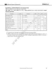PS9551L4-AX Datasheet Page 5