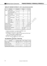 PS9552L3-V-E3-AX Datasheet Page 6
