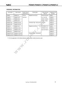 PS9587L3-AX Datasheet Page 7
