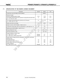 PS9587L3-AX Datasheet Page 18