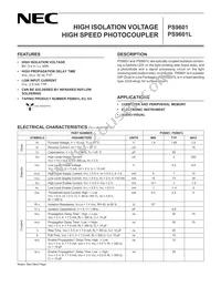 PS9601L Datasheet Cover