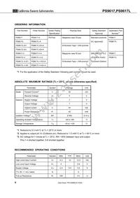PS9617-V-A Datasheet Page 4