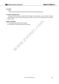 PS9617-V-A Datasheet Page 11