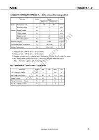 PS9817A-1-AX Datasheet Page 5