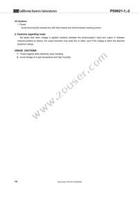 PS9821-2-V-AX Datasheet Page 14
