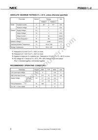 PS9822-1-F3-N-AX Datasheet Page 4