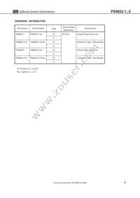 PS9822-1-L-AX Datasheet Page 3