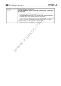 PS9822-1-L-AX Datasheet Page 11