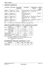 PS9851-1-AX Datasheet Page 4