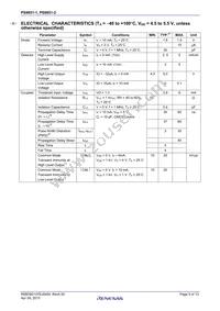 PS9851-1-AX Datasheet Page 5
