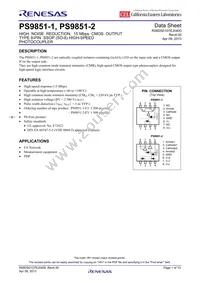 PS9851-2-V-F3-AX Datasheet Cover