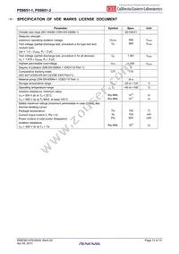 PS9851-2-V-F3-AX Datasheet Page 12