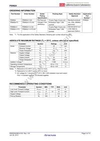 PS9924-Y-V-F3-AX Datasheet Page 4