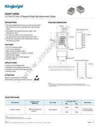 PSA05-11SRWA Datasheet Cover