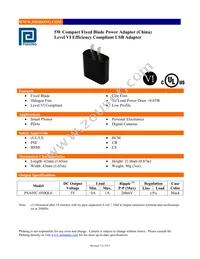 PSA05C-050Q Datasheet Cover