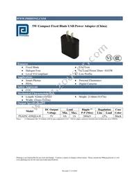 PSA05C-050QL6 Datasheet Cover