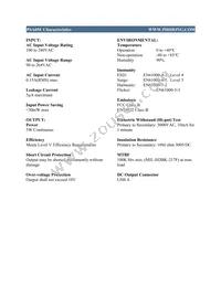 PSA05E-050QW Datasheet Page 2