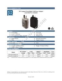 PSA05S-050QW Datasheet Cover