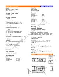 PSA065-480M Datasheet Page 2