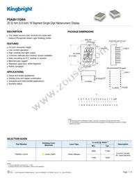 PSA08-11GWA Datasheet Cover