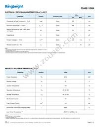 PSA08-11GWA Datasheet Page 2