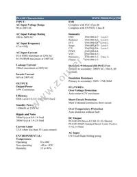 PSA10F-050-R Datasheet Page 2