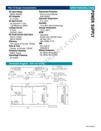 PSA110-124 Datasheet Page 2