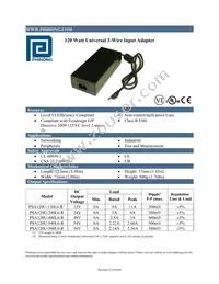 PSA120U-540L6 Datasheet Cover