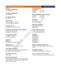 PSA120U-560 Datasheet Page 2