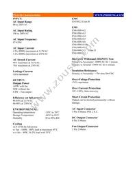 PSA160-218 Datasheet Page 2
