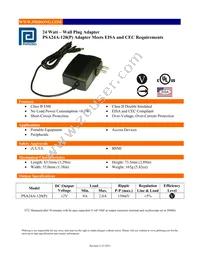 PSA24A-120(P) Datasheet Cover