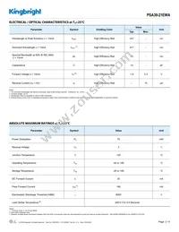 PSA39-21EWA Datasheet Page 2