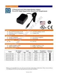 PSAA15W-480V Datasheet Cover