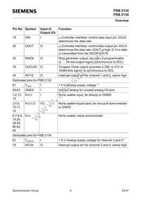 PSB 2134 H V2.2 Datasheet Page 9