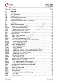 PSB 21384 H V1.3 Datasheet Page 5