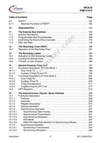 PSB 21473 F V1.3 Datasheet Page 6