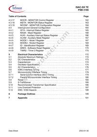 PSB 3186 H V1.4 Datasheet Page 7