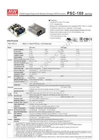 PSC-100B-C Datasheet Cover