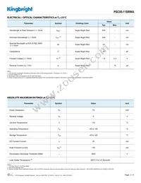 PSC05-11SRWA Datasheet Page 2