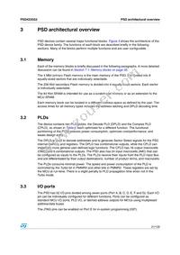 PSD4235G2-70U Datasheet Page 21